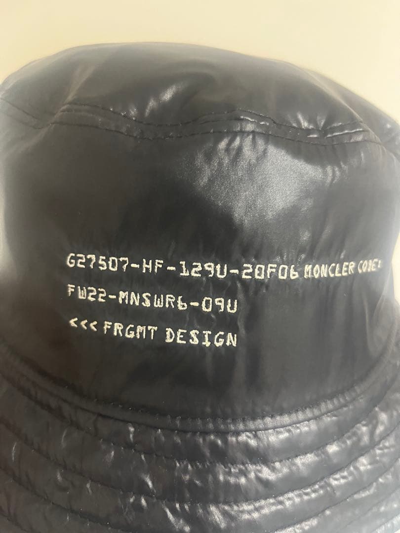 MONCLER Fragment BUCKETモンクレールフラグメントバケハL