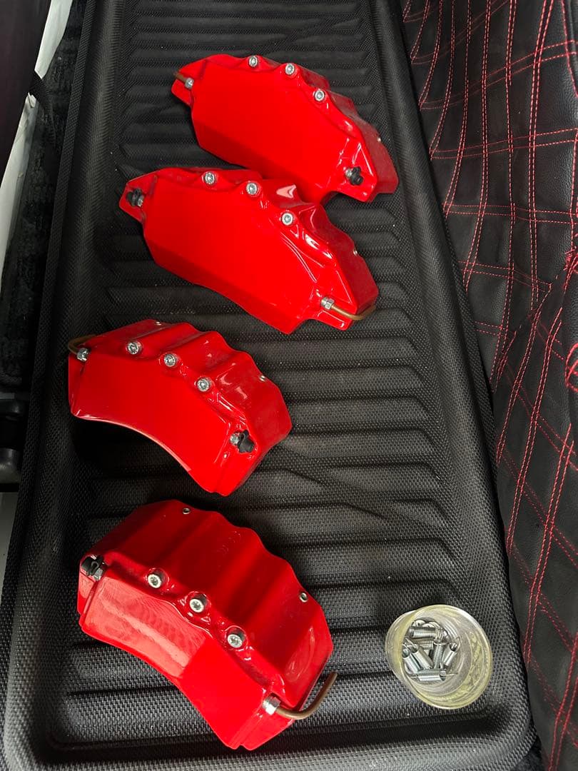 レッド ブレーキキャリパー 4個セット