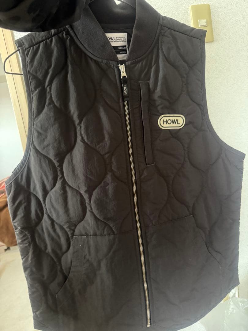 howlキルティングベスト　23-24