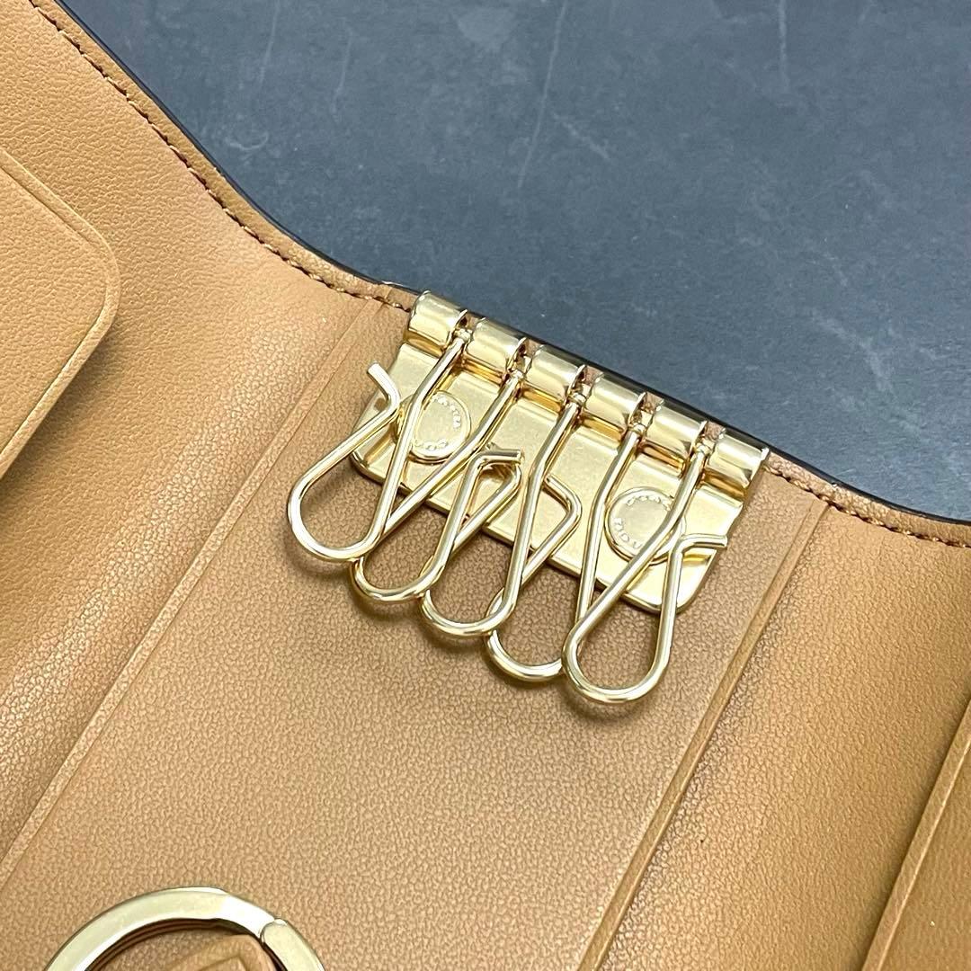 COACH/コーチ/花柄/PVCレザー/キーケース/未使用品