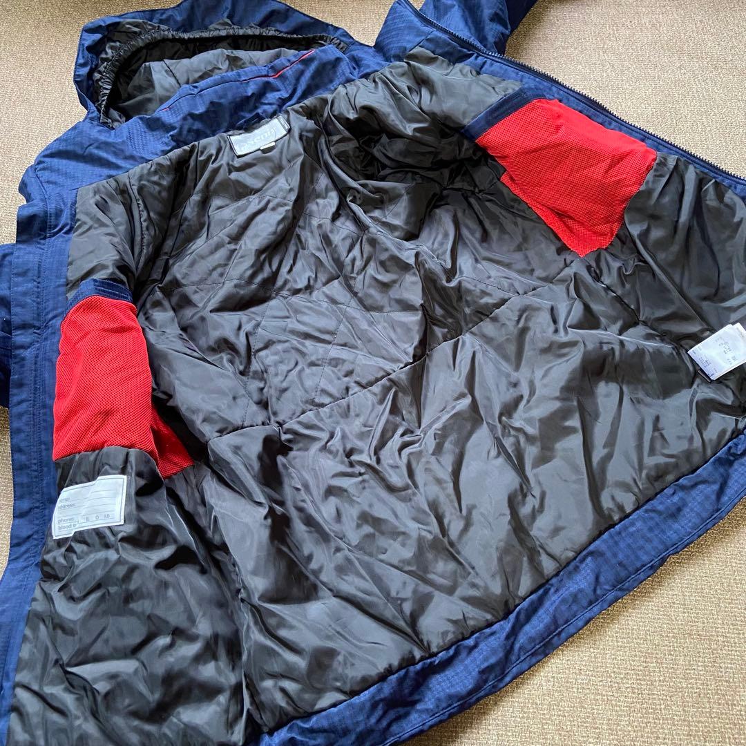 Phenix （フェニックス）160子供用スキーウェア ネイビー/赤