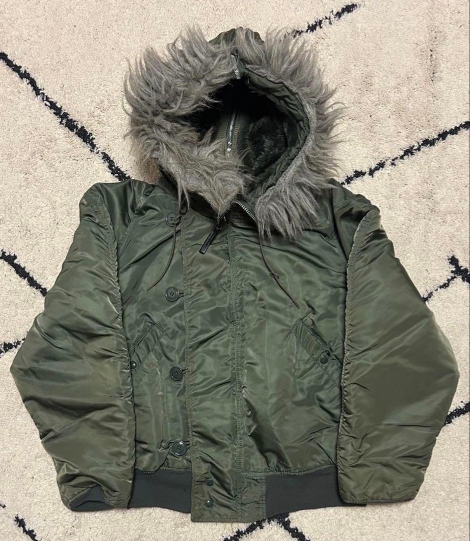 【希少】　ALPHA MADE IN U.S.A フライトジャケット　N-2B