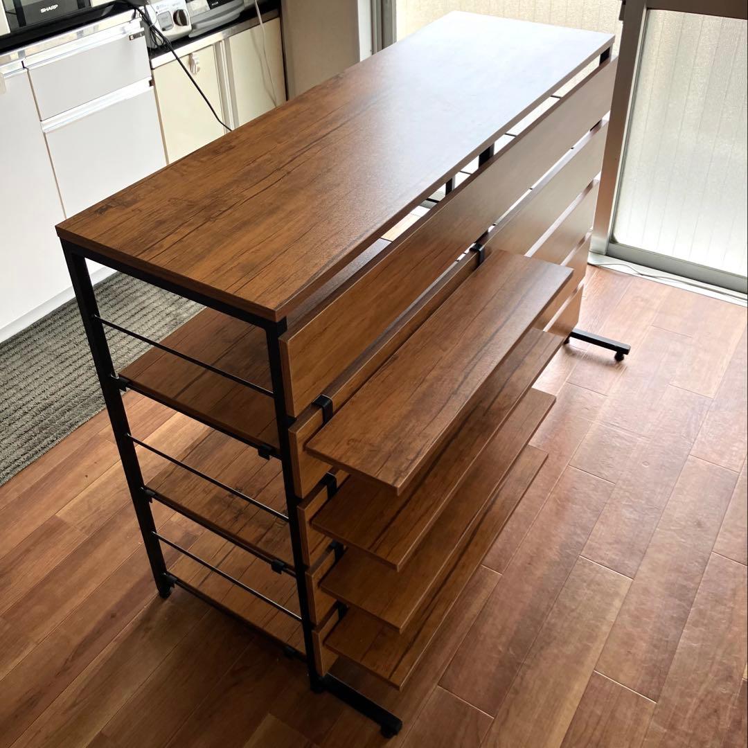 キッチンカウンター★120㎝☆美品★グッドデザイン賞受賞