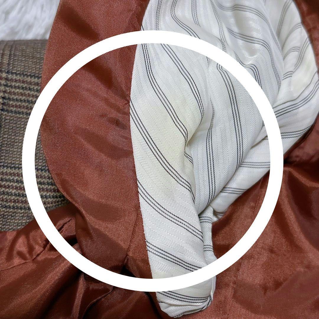 allureville ダブルブレスト テーラードジャケット (1) ブラウン系