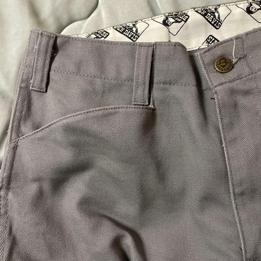 ベンデイビス　ゴリラカット　グレー　W32 L30 山田蓮　山田レン　TSY