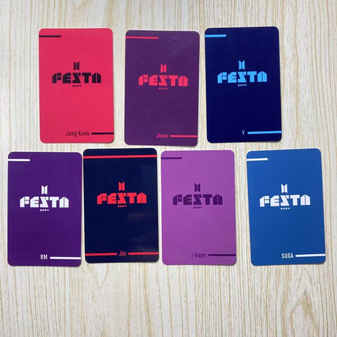 BTS FESTA 2024 ARMY FC 特典 トレカ 全員7枚