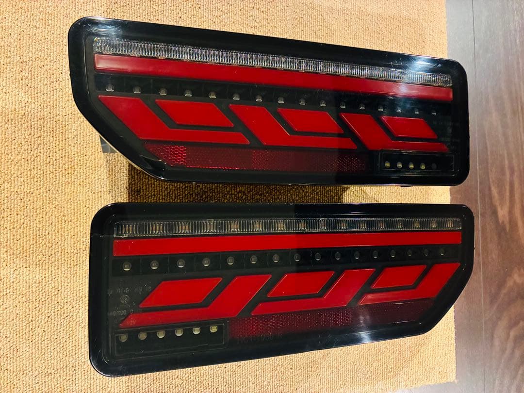 ジムニーjb64・74専用 ショウワガレージ LEDテールランプ 流星ウインカー