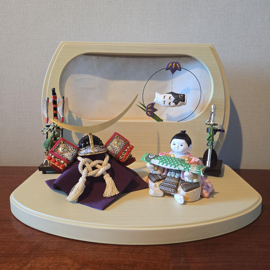 [美品]ふらここ 五月人形 明