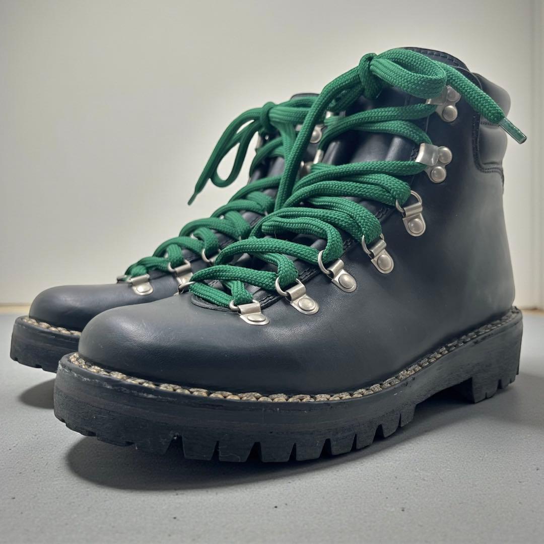 【極美品】Vinci マウンテンブーツ24相当 38 ブラック レザー 登山靴