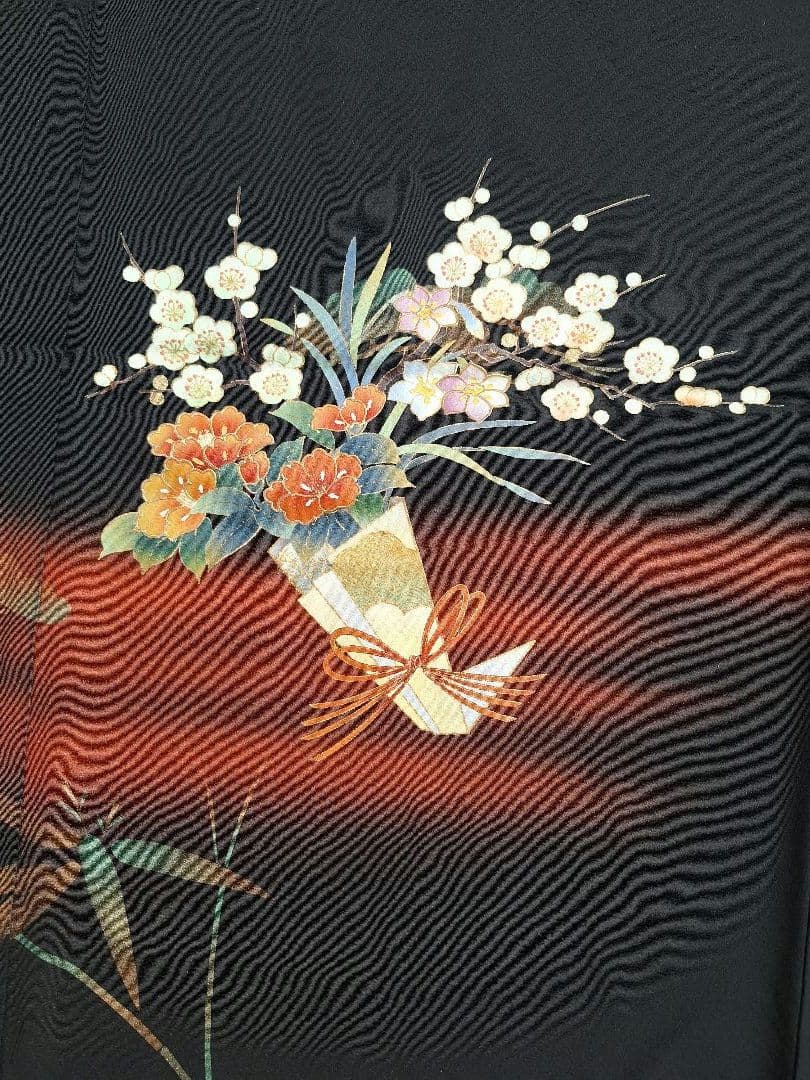 着物リメイクワンピース3610