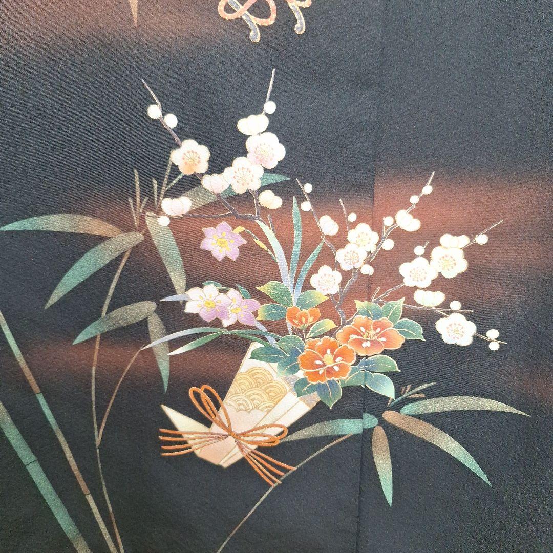 着物リメイクワンピース3610