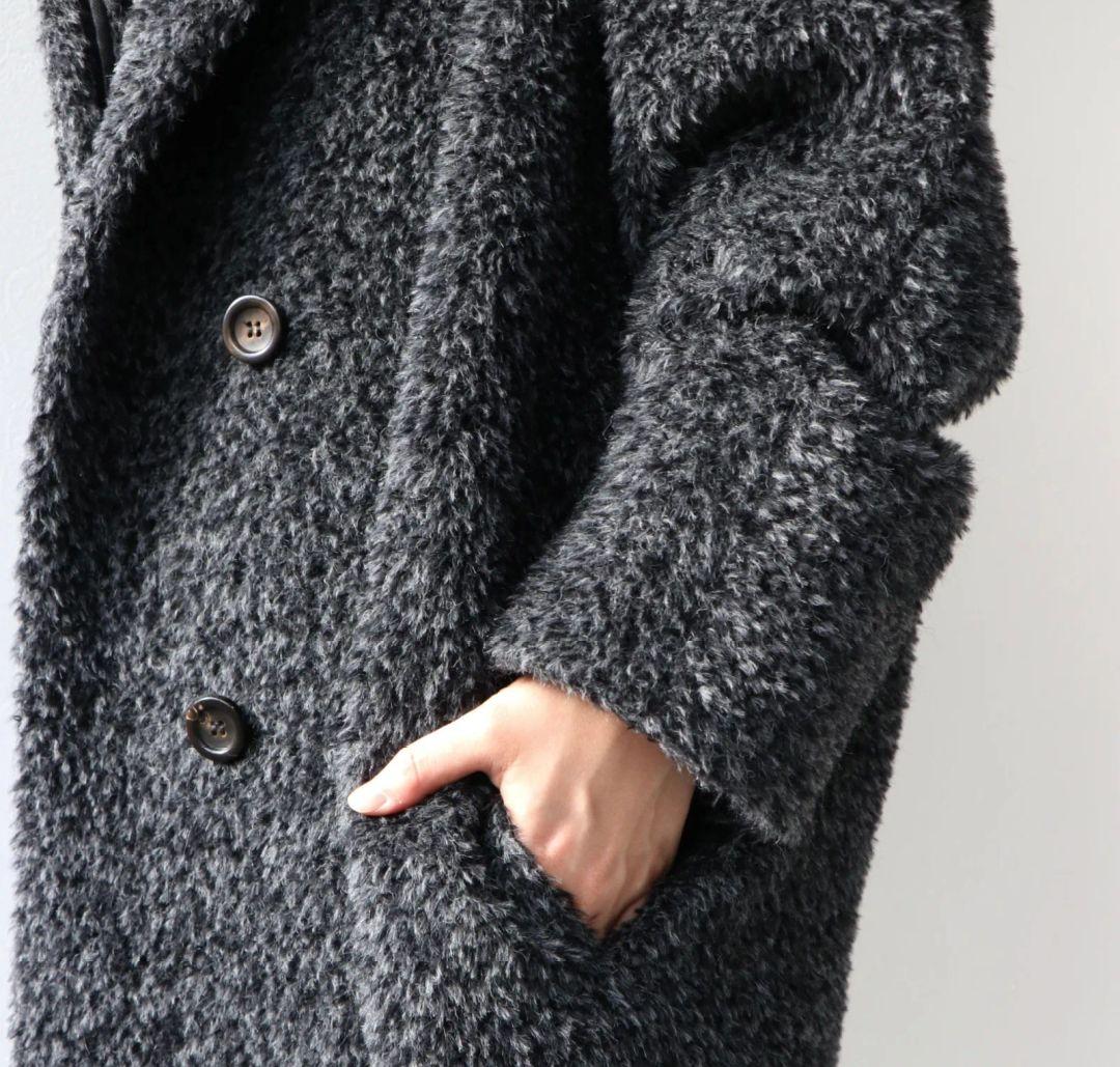 美品✨Max Mara STUDIO　テディベア　コクーンコート　アルパカウール