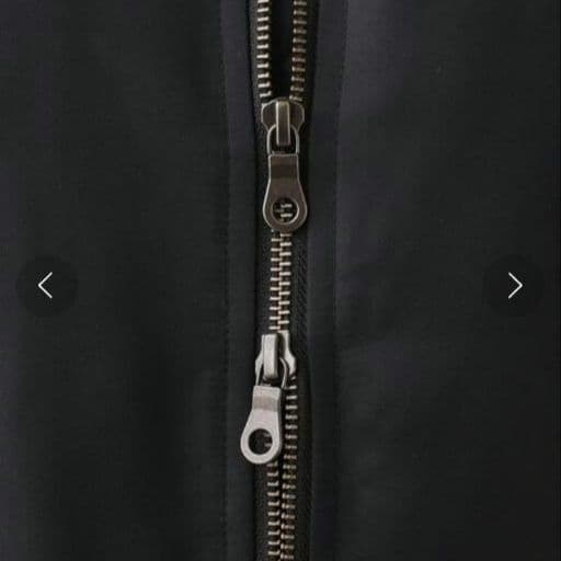 大きい 新品 アンタイトル 中綿 ロング MA-1 黒 サニークラウズ 23区