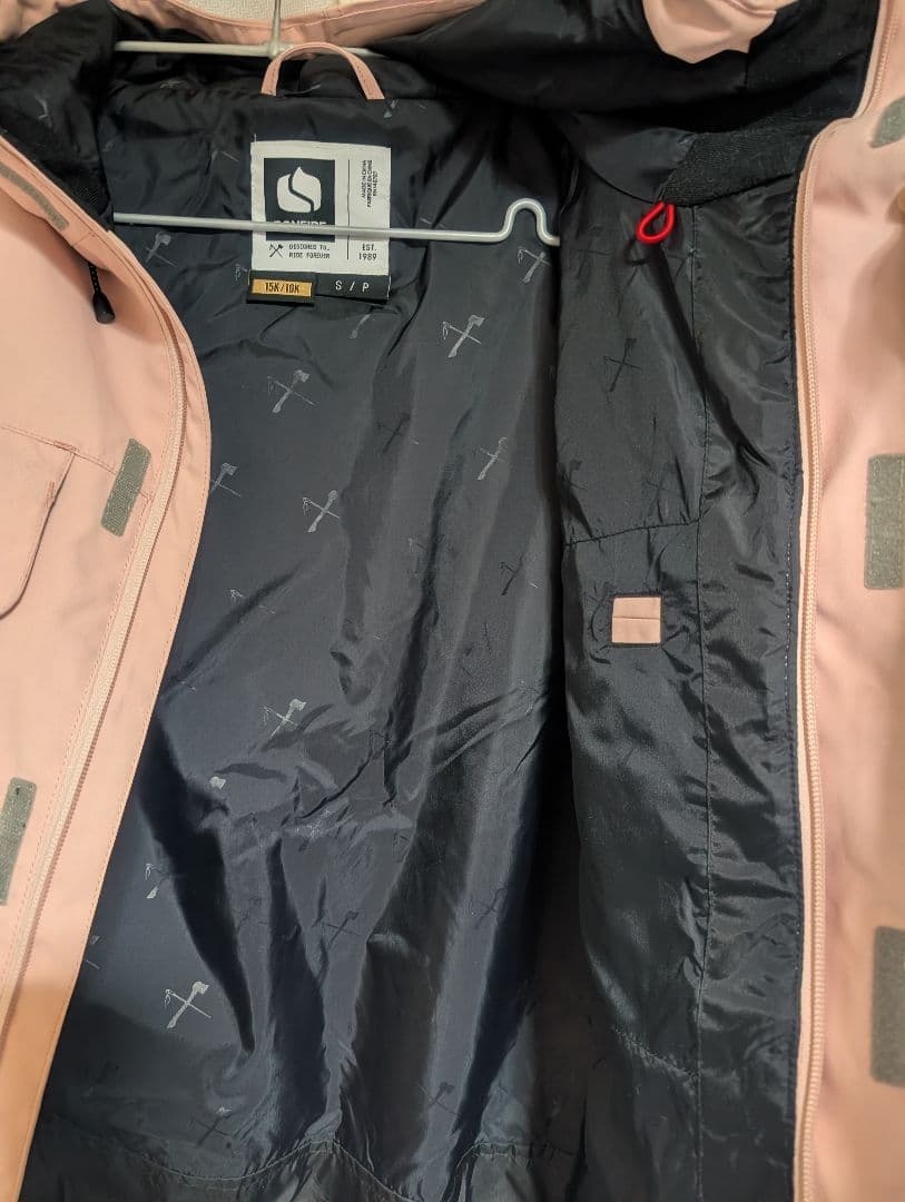 スノーボードウエア ピンク BONFIRE S ジャケット ウェア 上 スキー