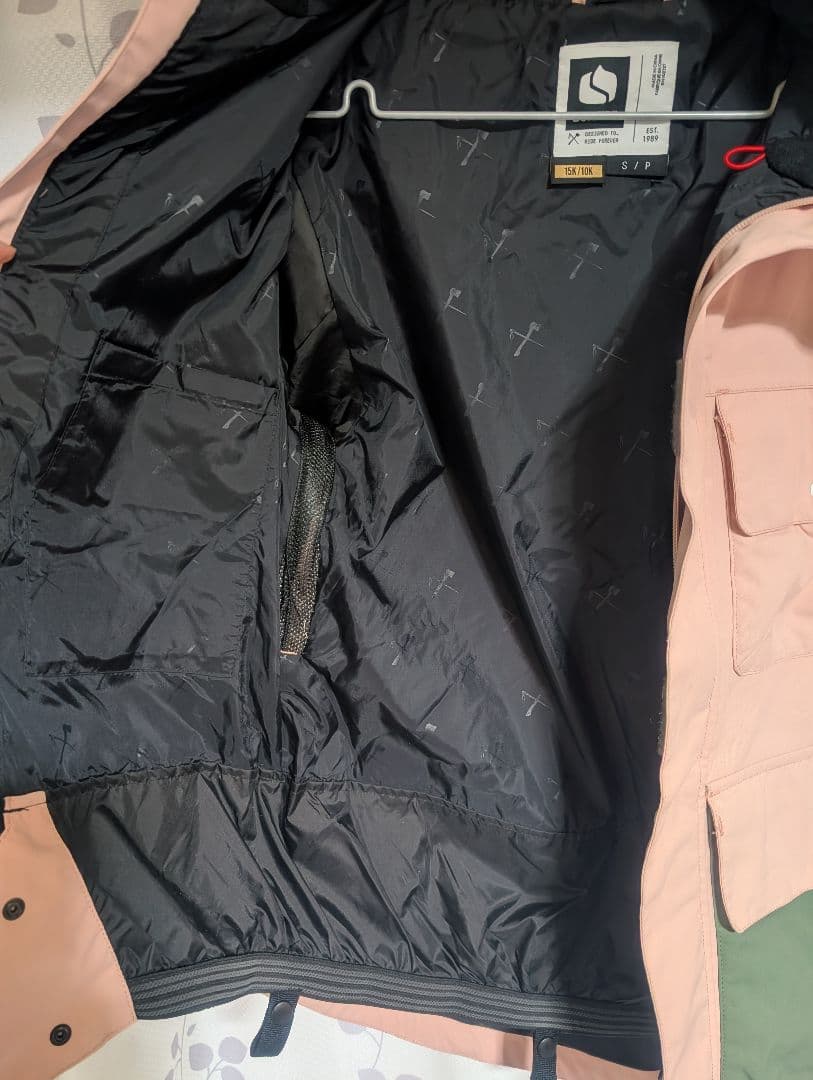 スノーボードウエア ピンク BONFIRE S ジャケット ウェア 上 スキー