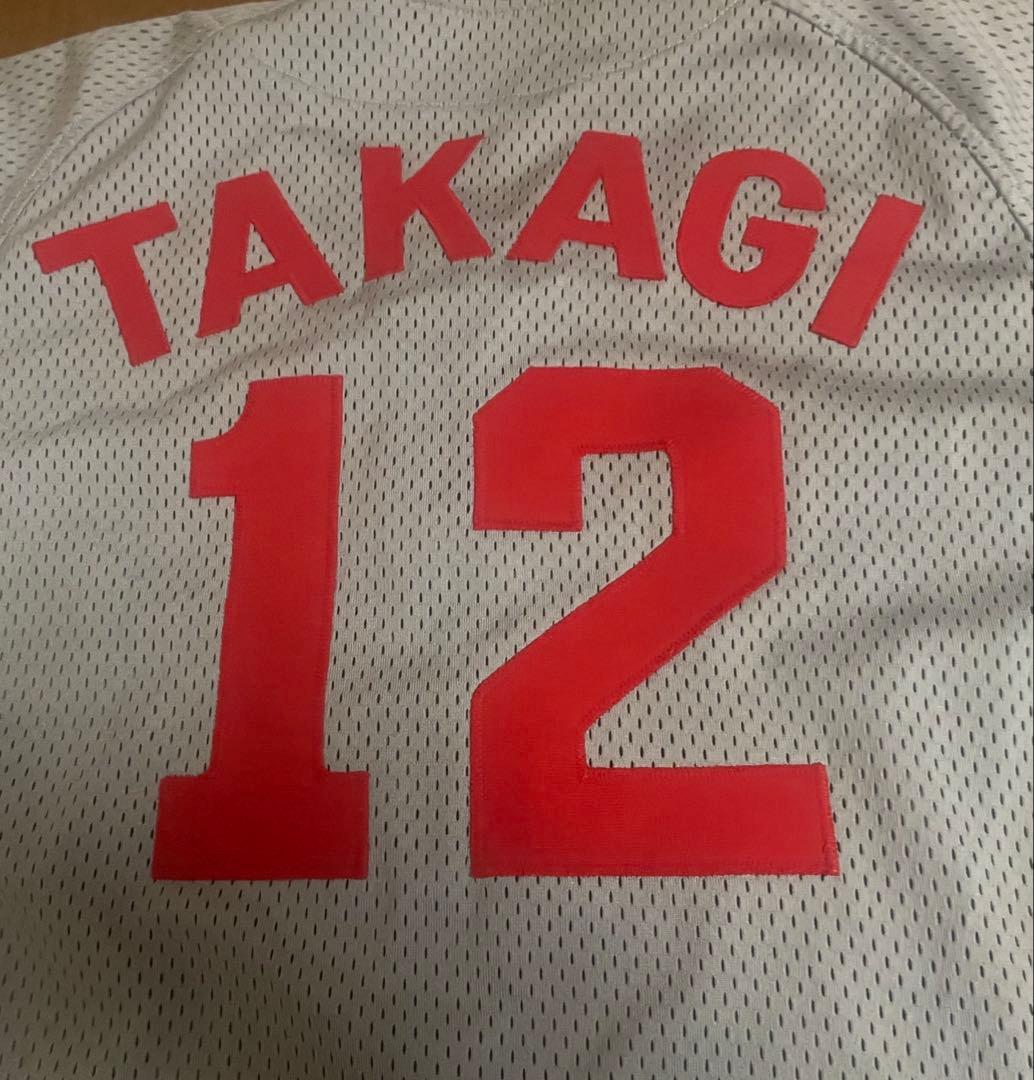 広島カープユニフォーム89年　2枚　高木　背番号12