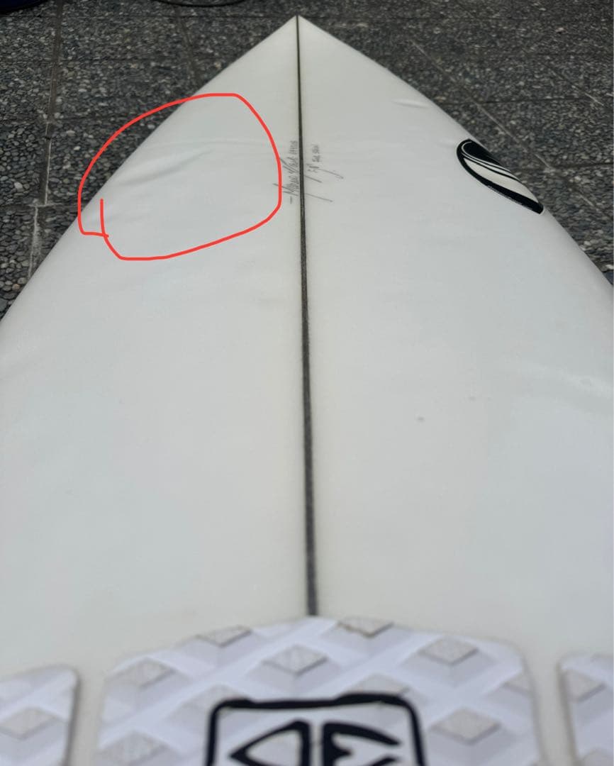 美品 シャープアイ ショートボード5.0