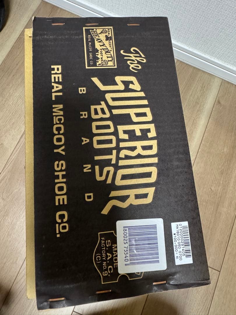 The REAL McCOY’S（ザ・リアルマッコイズ） ベアヘッドワークブーツ