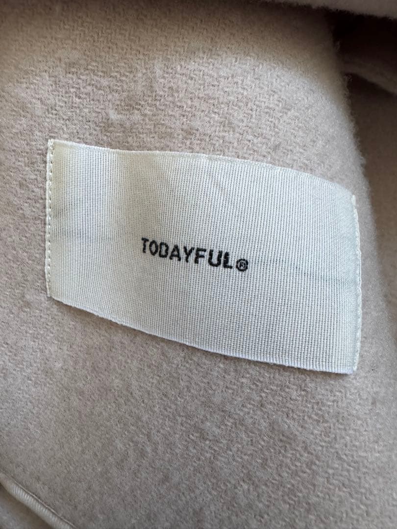 TODAYFUL Wool Shirts Jacket ベビーピンク　36