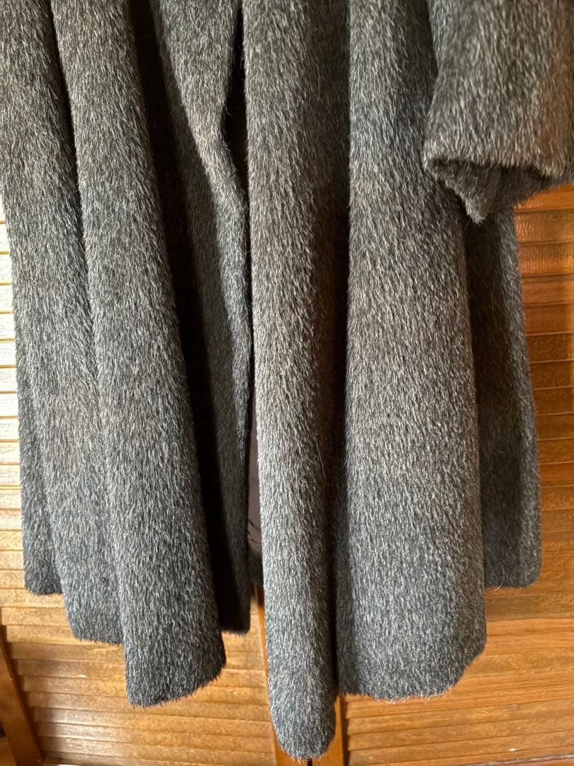 「新品未使用 」HIROKO KOSHINO 女優襟 アルパカ.ウールコート