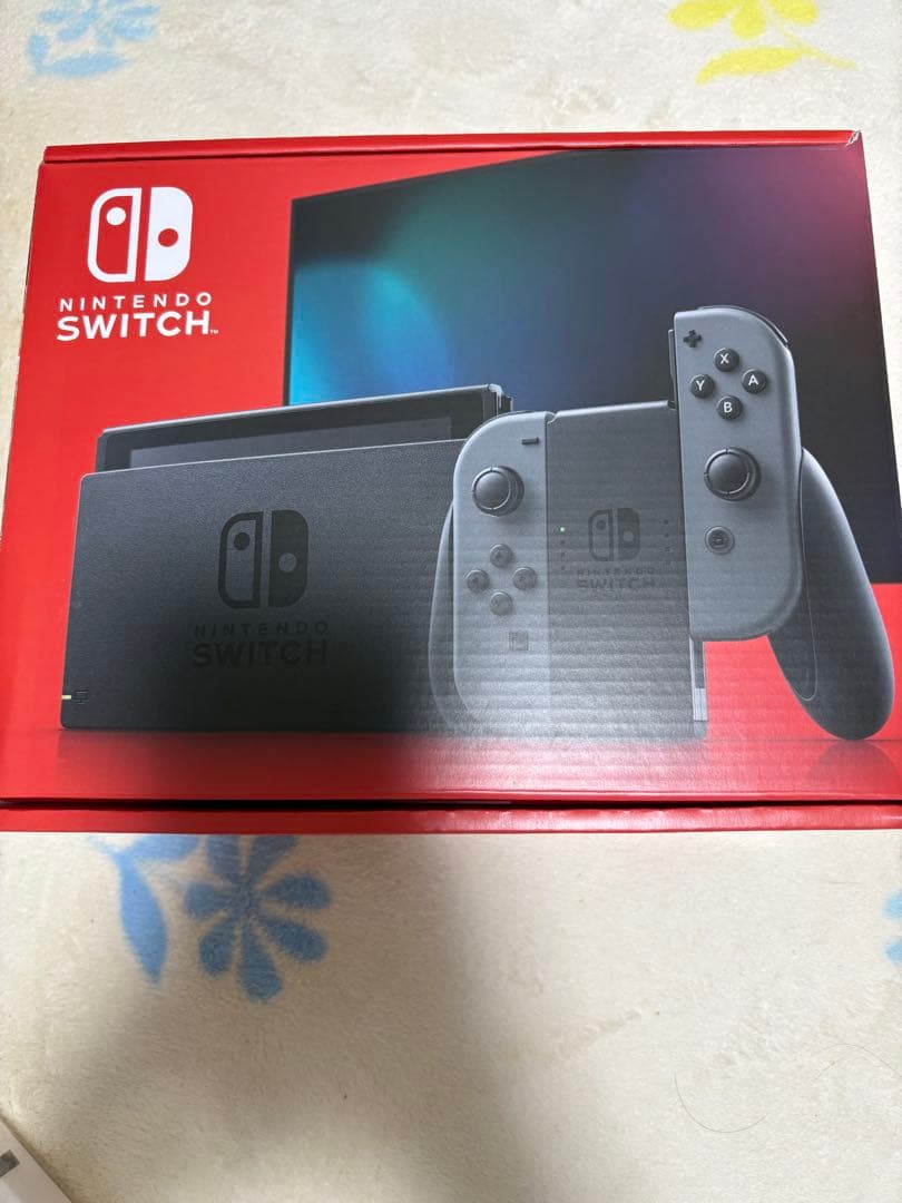 Nintendo Switch 本体 バッテリー強化版 グレー 完備品