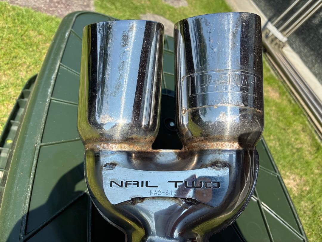 ロッソモデロNailTwoステンレス マフラー 275ミラ用