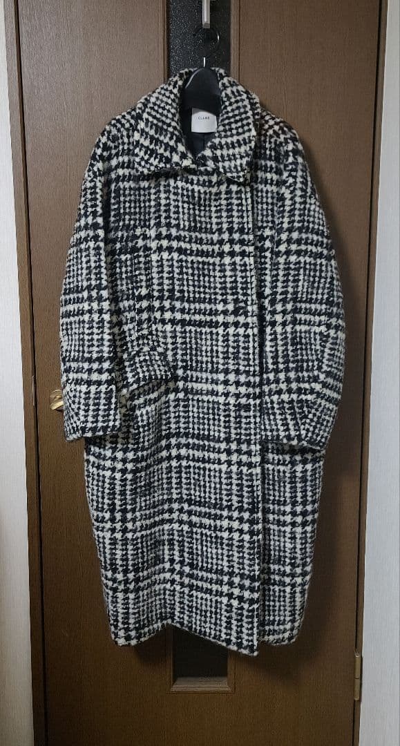 CLANE クラネ SHORT SHAGGY COCOON OVER COAT