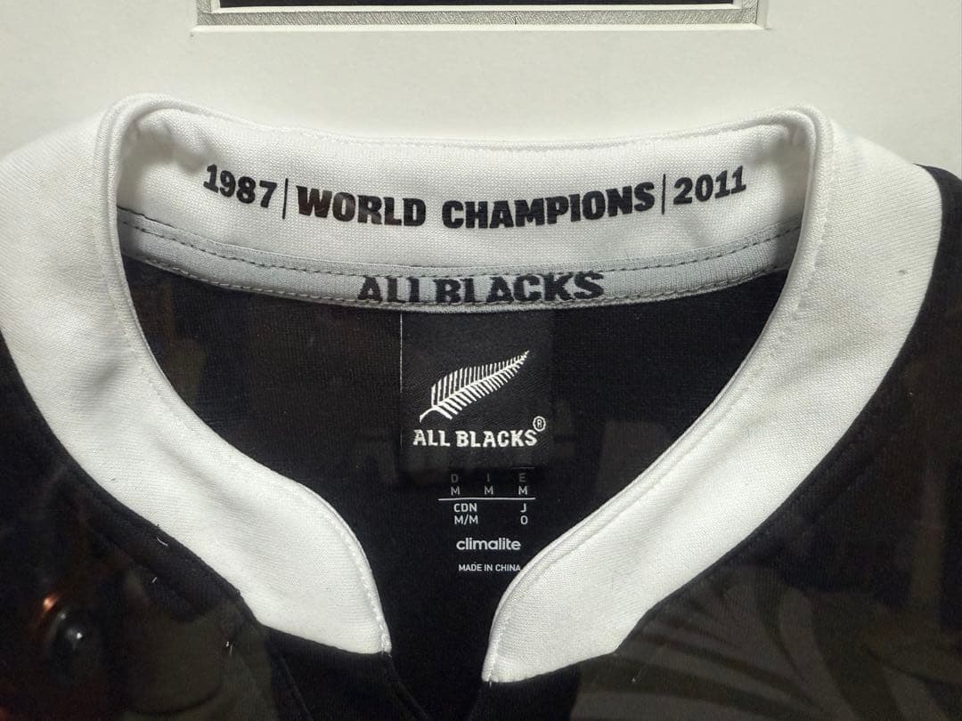 2013年 ALL BLACKS 直筆サイン入り