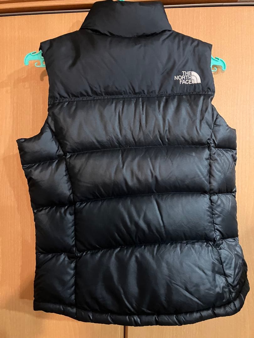 THE NORTH FACE ブラック ヌプシダウンベスト レディースSサイズ