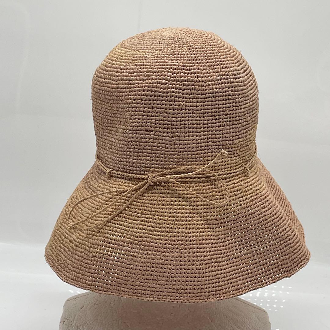 KO3048□ヘレンカミンスキー ラフィア ハット プロヴァンス10 ベージュ