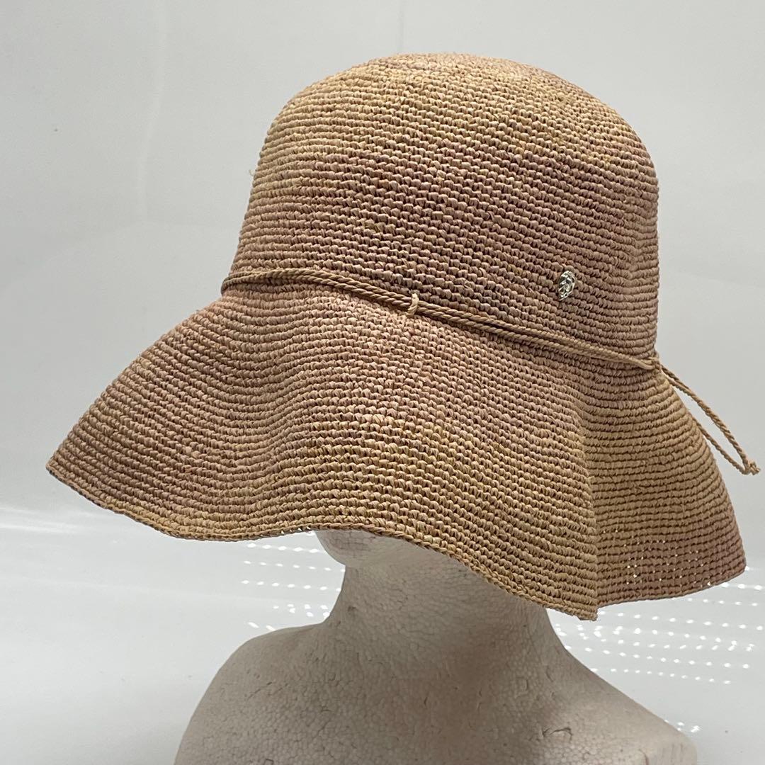 KO3048□ヘレンカミンスキー ラフィア ハット プロヴァンス10 ベージュ