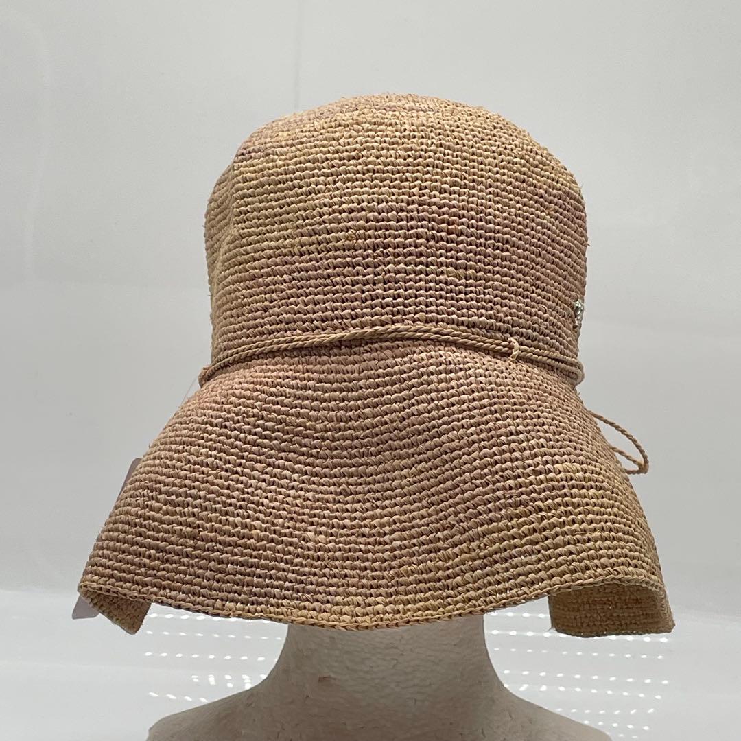 KO3048□ヘレンカミンスキー ラフィア ハット プロヴァンス10 ベージュ