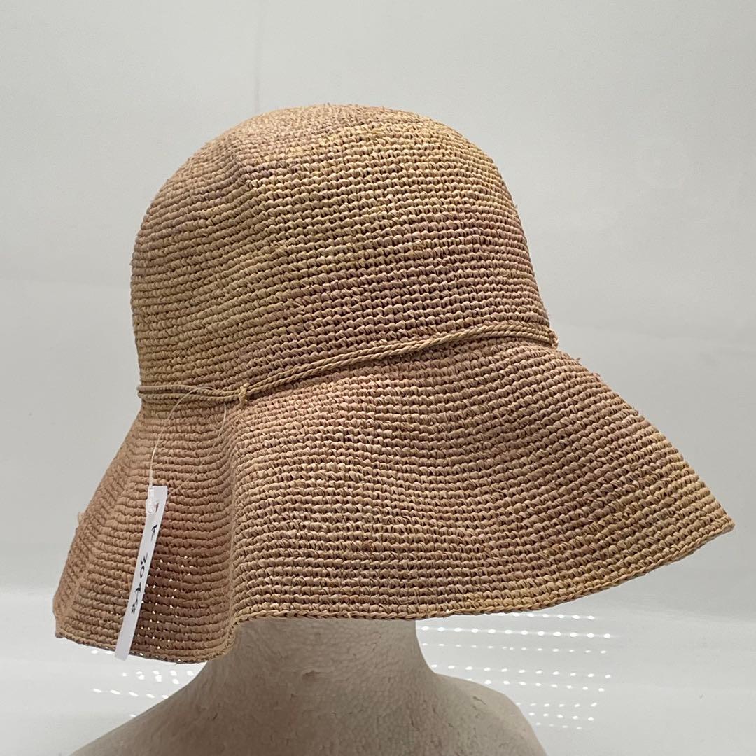 KO3048□ヘレンカミンスキー ラフィア ハット プロヴァンス10 ベージュ