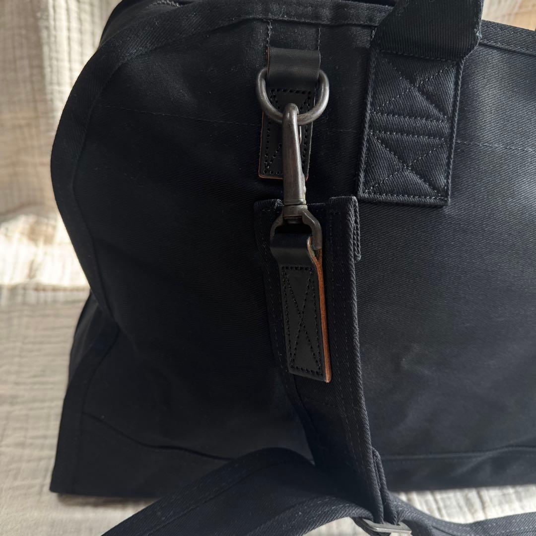 極美品　PORTER ボストンバッグ ブラック　キャンバス　2WAY