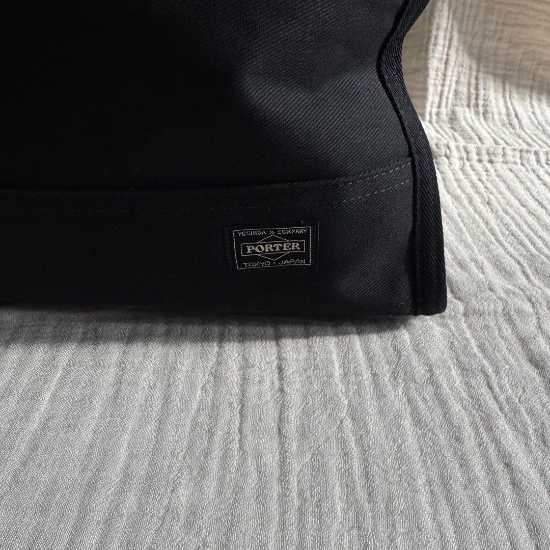 極美品　PORTER ボストンバッグ ブラック　キャンバス　2WAY