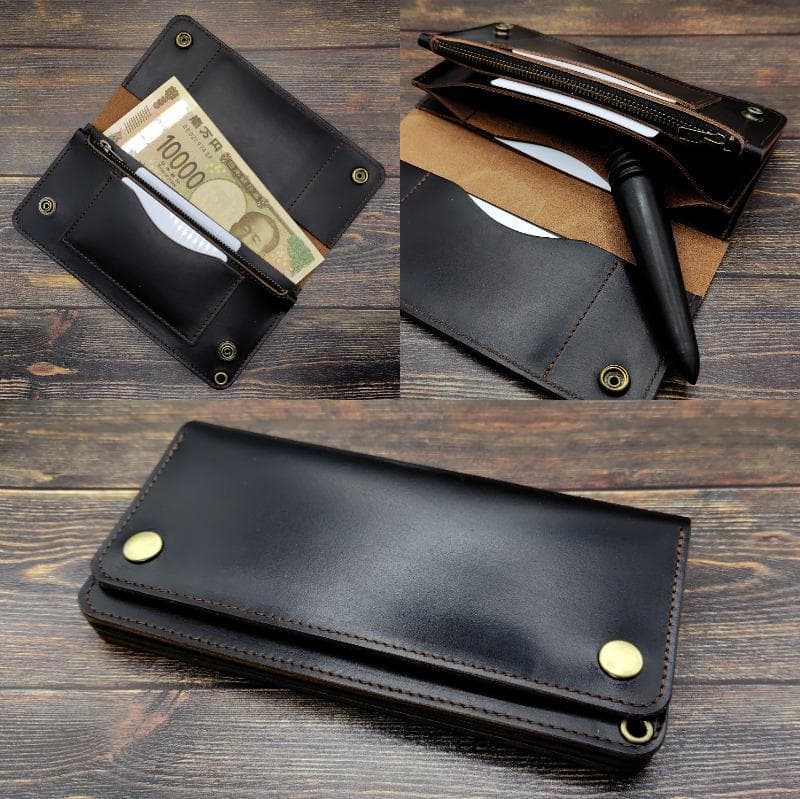 【たぁすけ】クロムエクセル ロングトラッカーウォレット【受注生産】