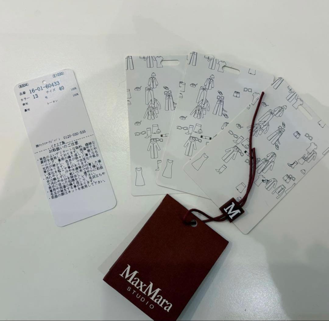 ◾️売切◾️MAX MARAピュア ヴァージンウール ダブルブレスト コート