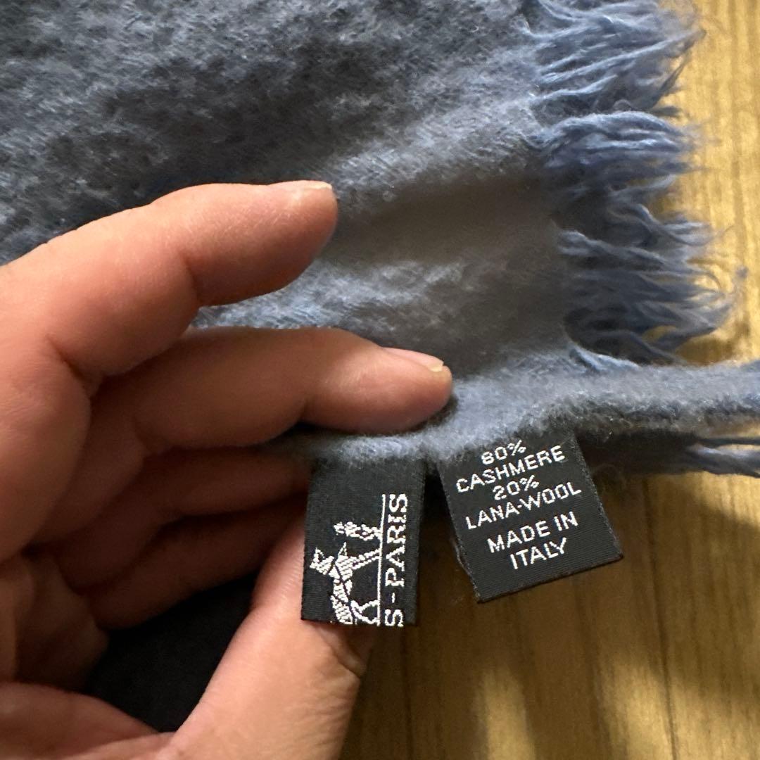 HERMÈS エルメス　カシミヤマフラー