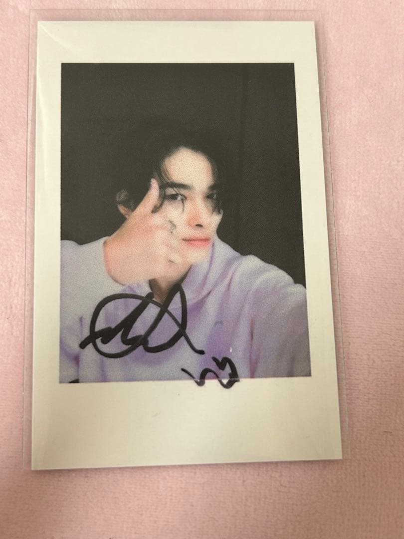 ENHYPEN ニキ 青島 一直娯 サイン会 チェキ