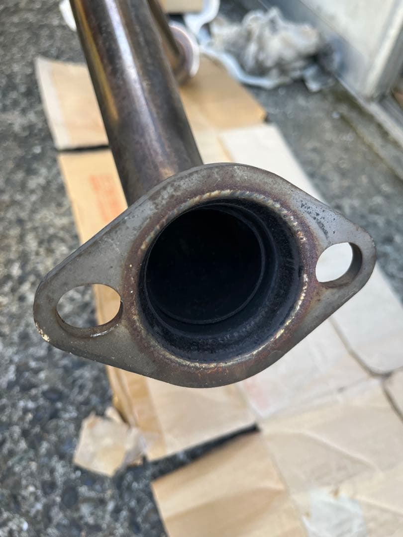 ステンレス製 ストレートタイプ マフラーホンダアクティトラック。