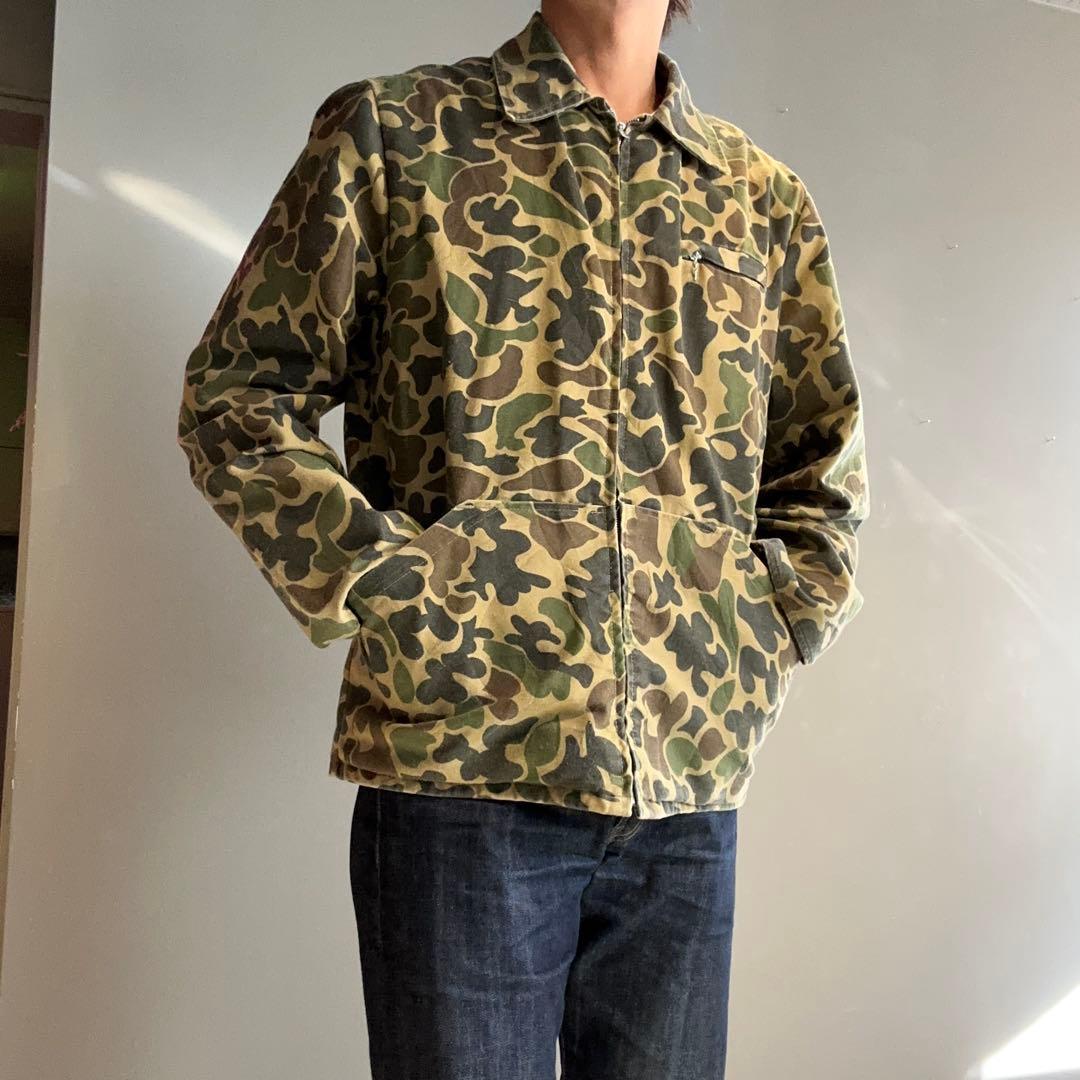 希少 60s-70s HERTER'S ダックハンターカモ ジャケット USA製