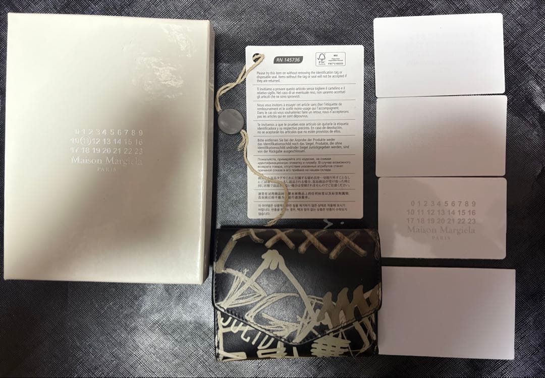 Maison Margiela マルジェラ エンベロープ 財布 グラフィック