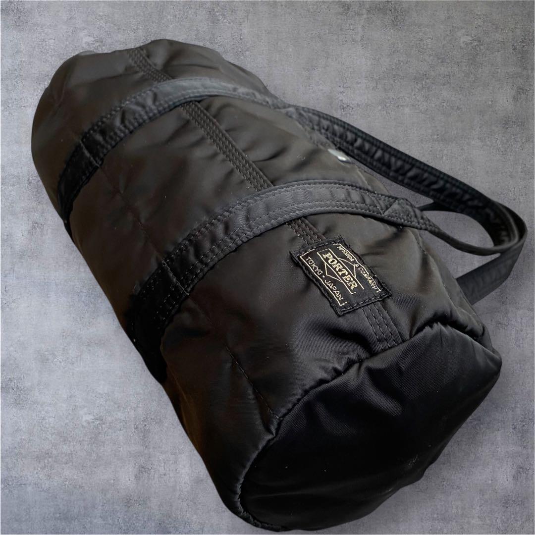 PORTER タンカー ミニボストンバッグ 黒