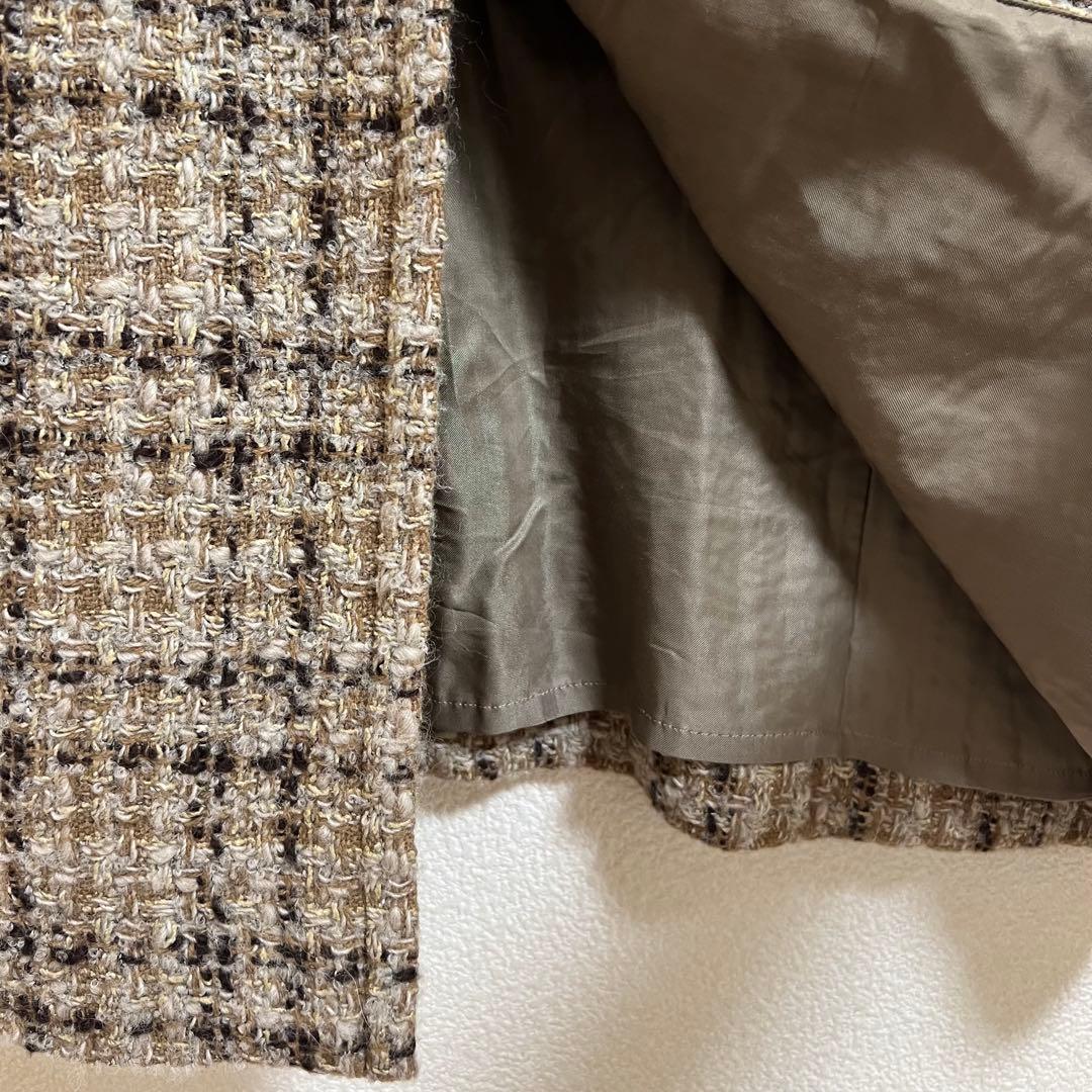 【AURALEE】SPUN TWEED DRESS サイズ0