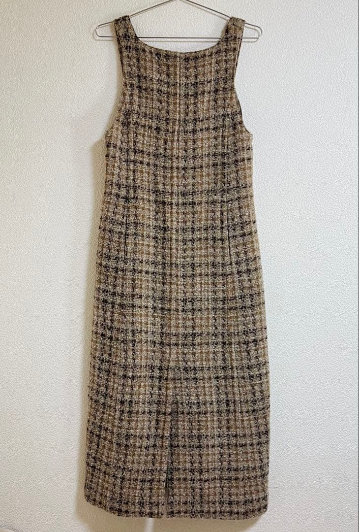 【AURALEE】SPUN TWEED DRESS サイズ0