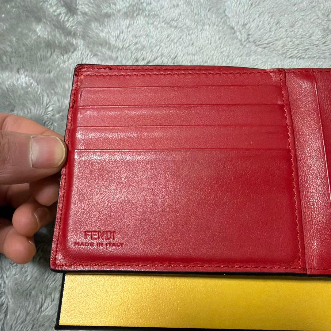 フェンディ モンスター 二つ折り財布