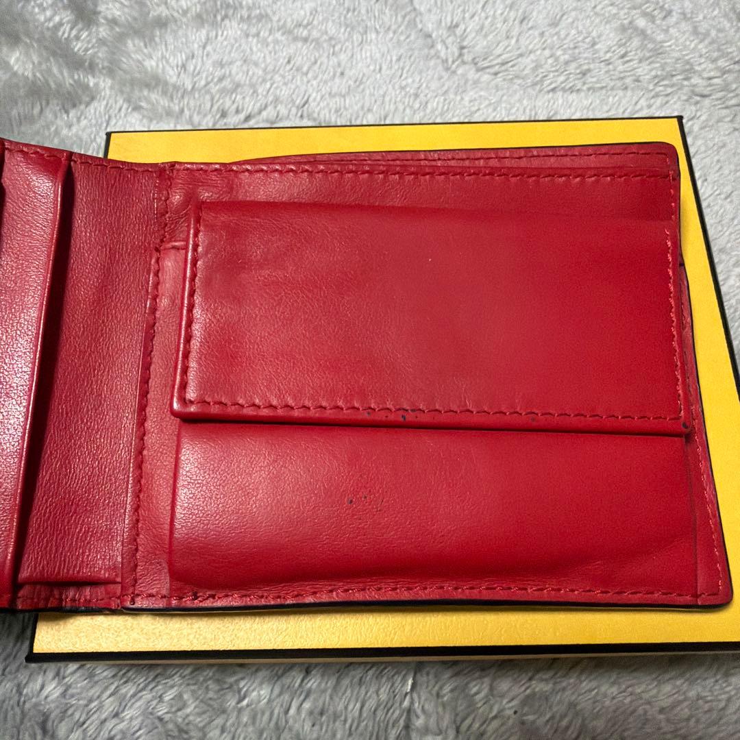 フェンディ モンスター 二つ折り財布