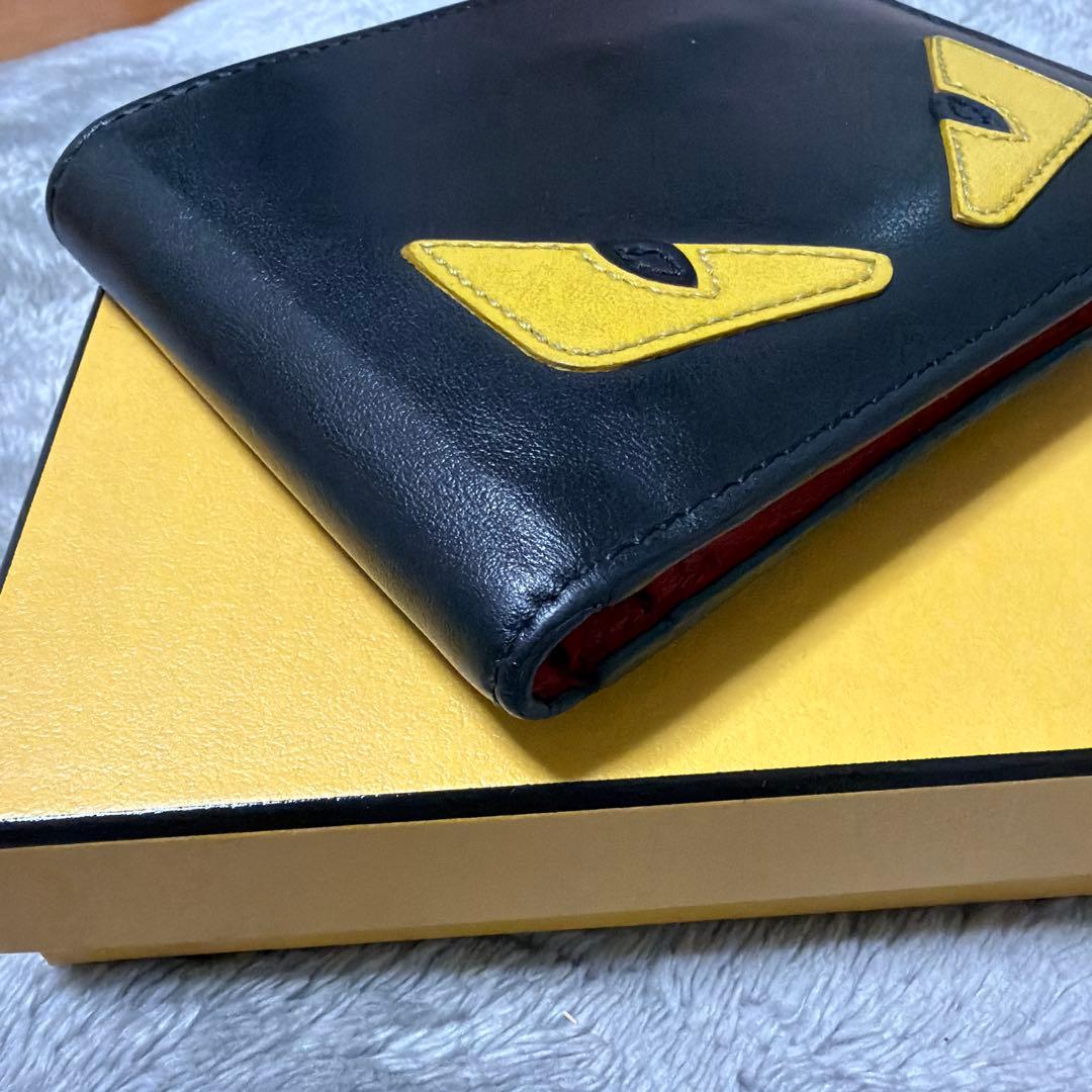 フェンディ モンスター 二つ折り財布