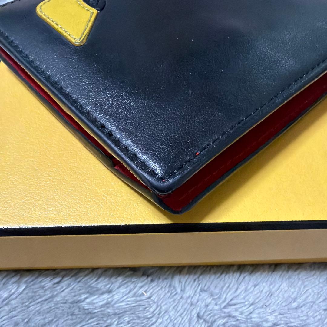 フェンディ モンスター 二つ折り財布