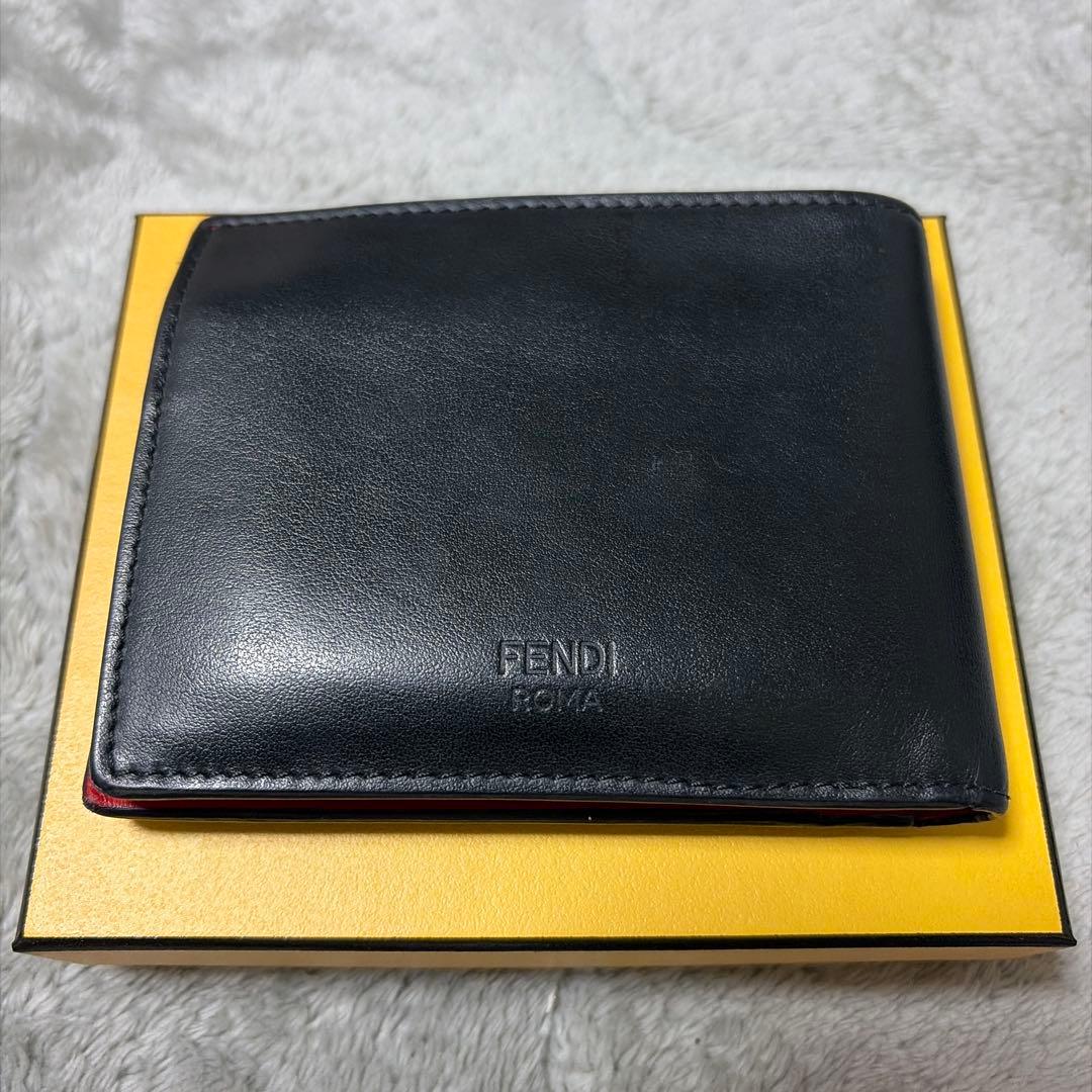 フェンディ モンスター 二つ折り財布